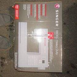 Singer Heavy Duty Sewing Machine 6 600c