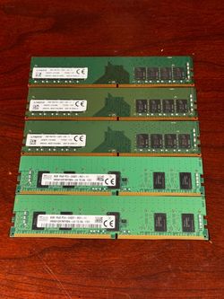 PC4-2400T 8GB 1Rx8 memory, Ram Kingston, SK Hynix
