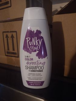 Punky Colour 3-in-1 Color Depositing Shampoo + Conditioner purpledacious