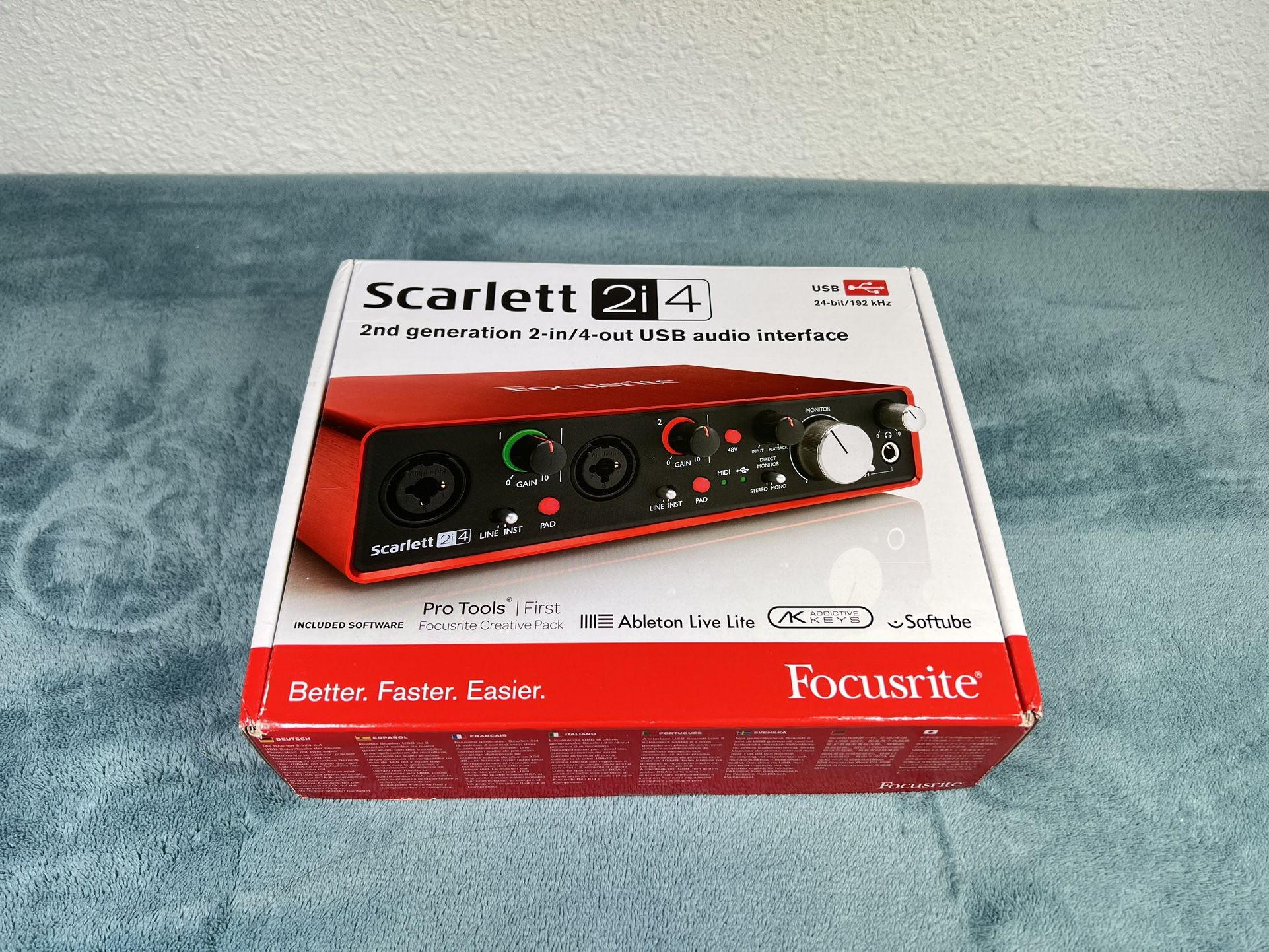 Focusrite 2i4 Audio Interface