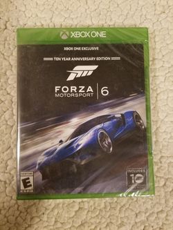 FORZA 6 XBOX ONE SEALED