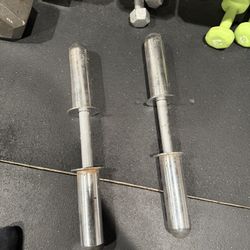 Loadable Dumbell Handles For Olympic Weights