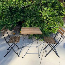 Mini Table set up