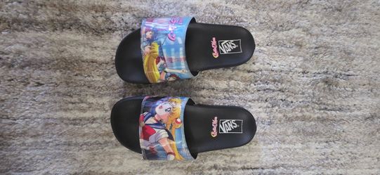 Vans sailor moon sandals pretty hlguardians size 8 sailor moon