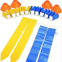 10-Man Flag Football Flags & Cones