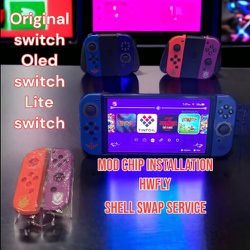 Nintendo Switch Modding/ Hacked 