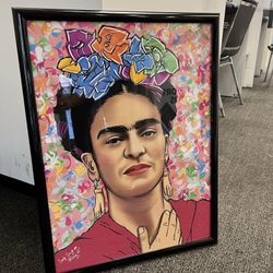 Frida Kahlo Graphic Painting