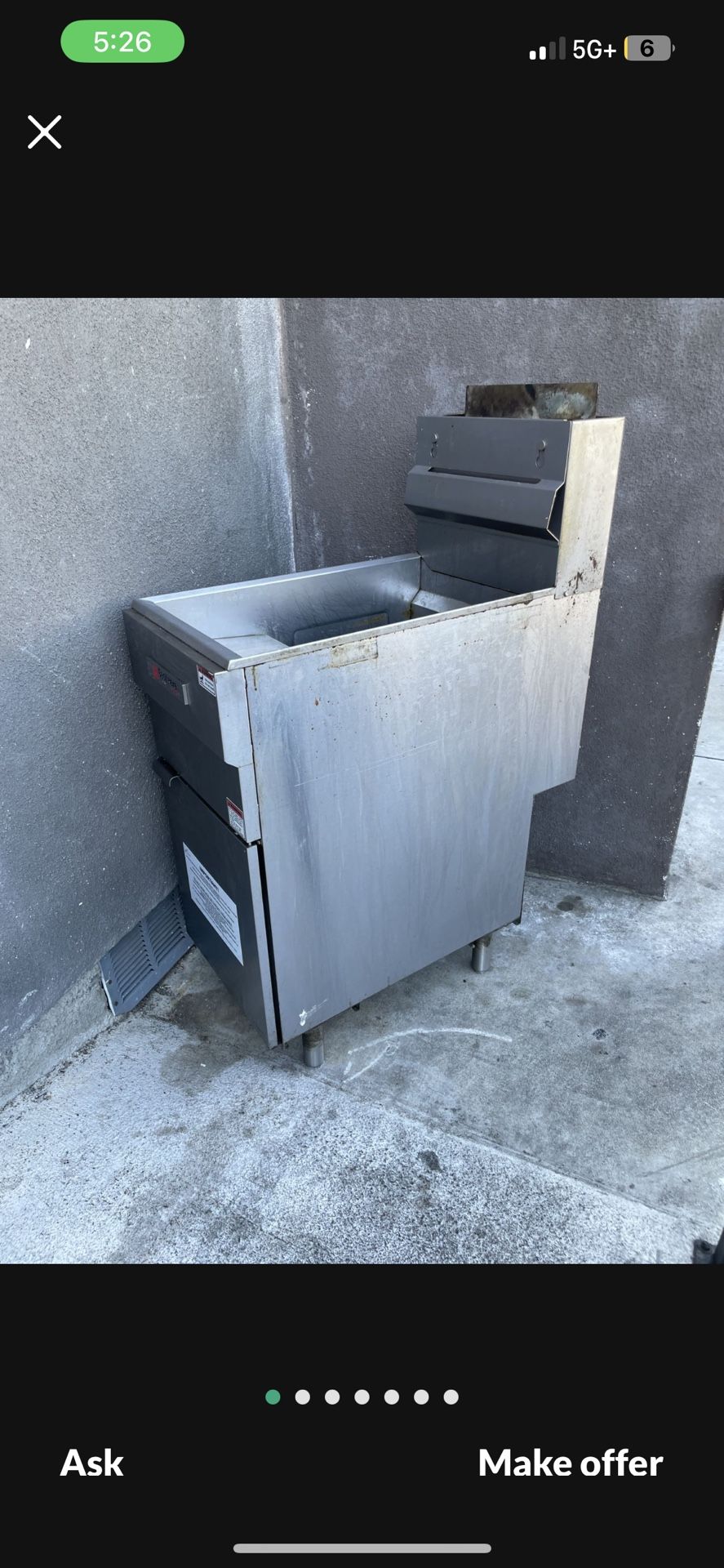 Commercial Fryer