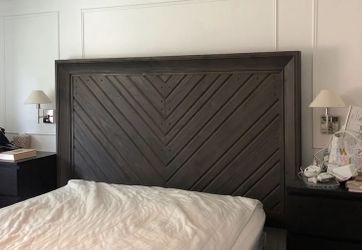California King Brown Bed Frame