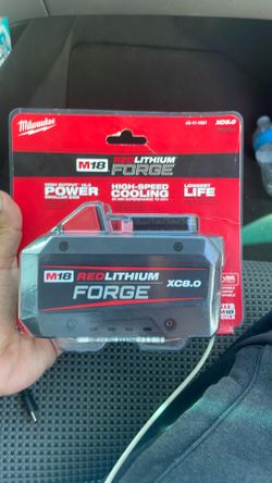 M18 8v red lithium forge high output