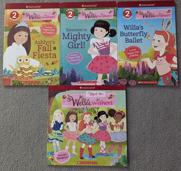 American Girl Wellie Wishers 4 Scholastic Books