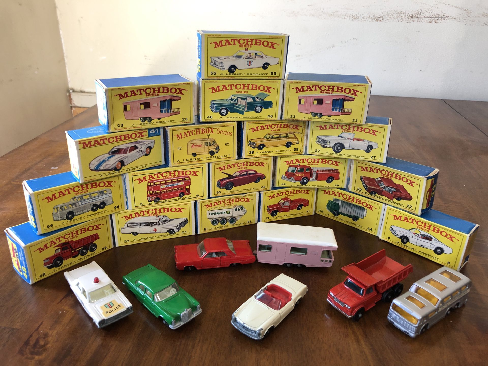 Amazing MatchBox Toy Series Collection all 19.