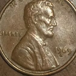 69 S Double Die Obverse 