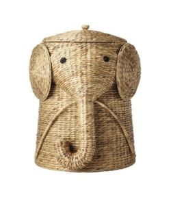 Home Decorators Collection 20.5 in. W Animal Laundry Hamper in Natural
