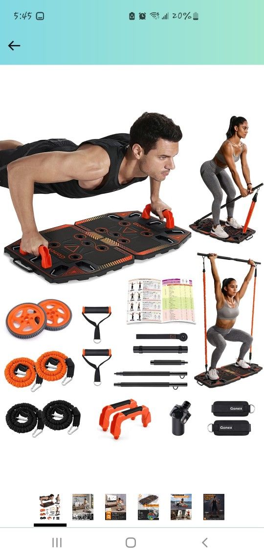 Portable Home Gym Equipment