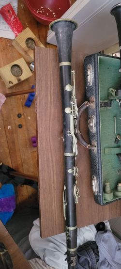 Albert system antique wood clarinet