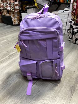 Large Purple Backpack