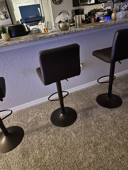 Faux four bar stools -brand new, never used