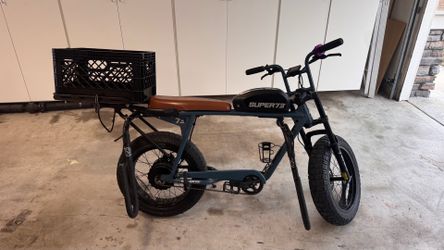 Super 73 s2 with surf rack and cargo rack