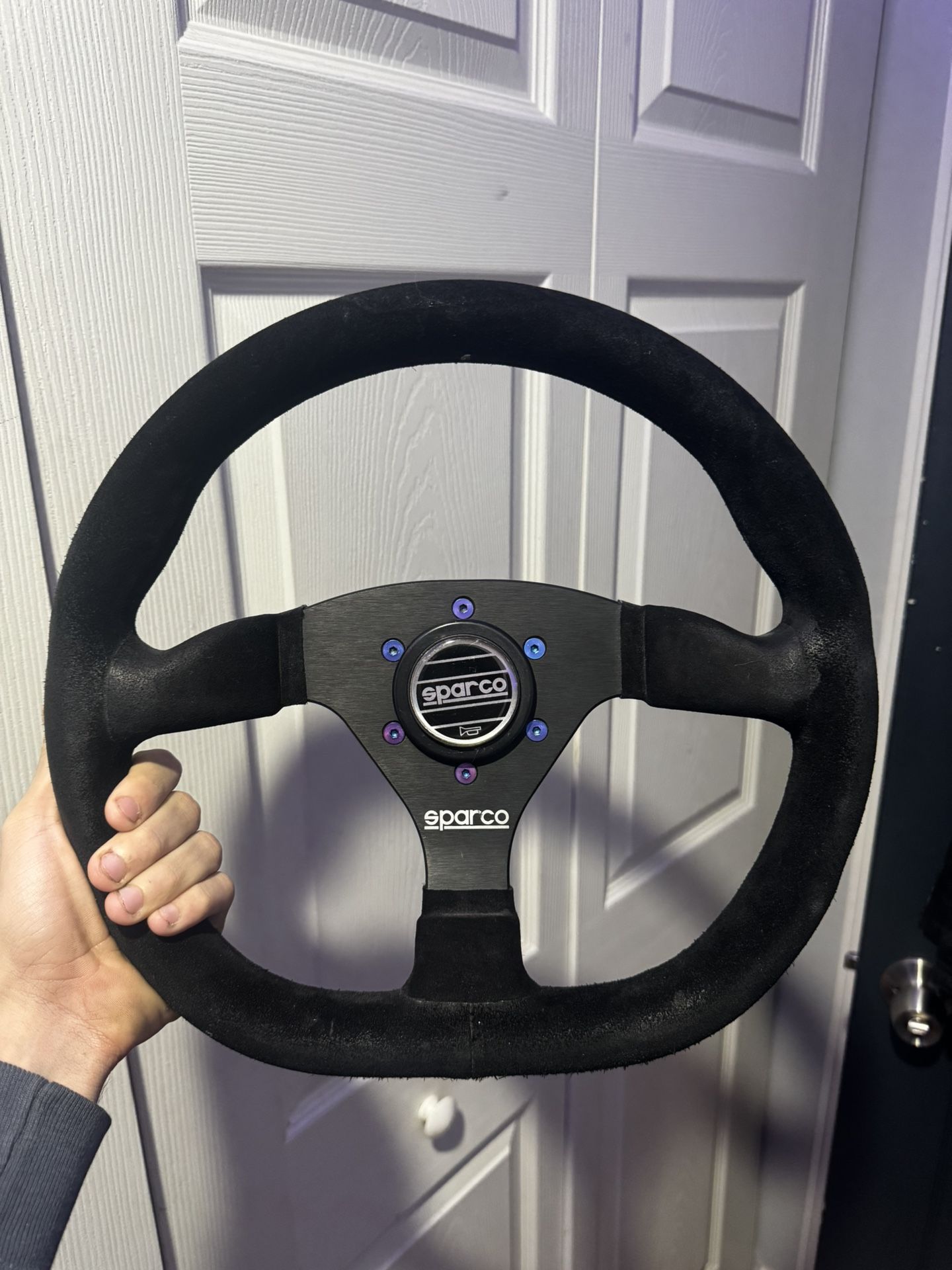 Sparco L360 Quick Release Steering Wheel