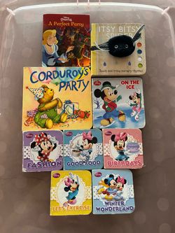 Vintage disney baby books