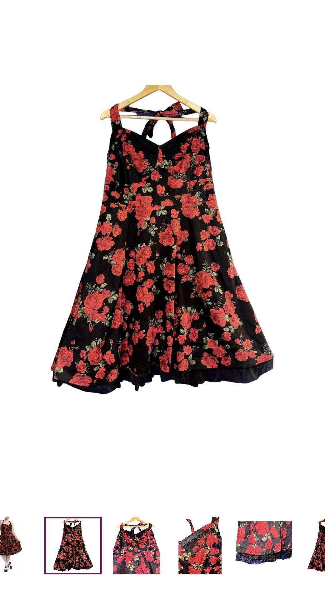 Cotton Swing Dress Retro-vibes
