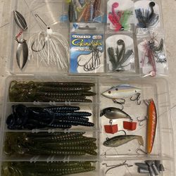 Bass Lures And Worms
