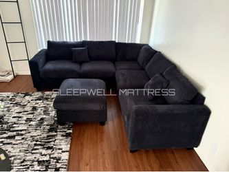 Black sectional