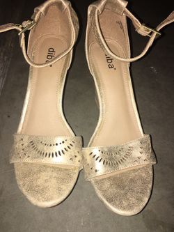 Tan Wedges *size 8