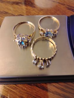 Gold rings