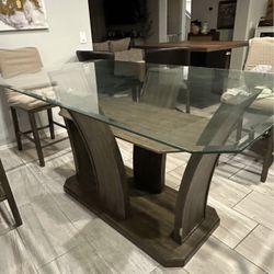 Glass Table For 6 
