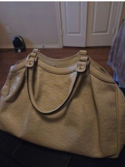 Gucci Beige Guccissima Sukey Tote