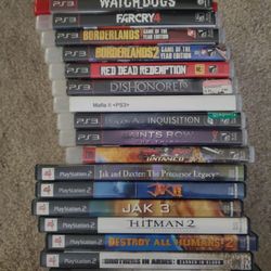 Ps2 & Ps3 Games Bundle