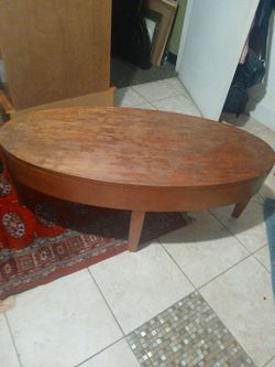 Mid Centry Style   Wooden Coffee Table