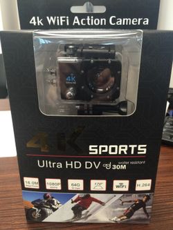 Go pro style action camera waterproof. 4k viedo