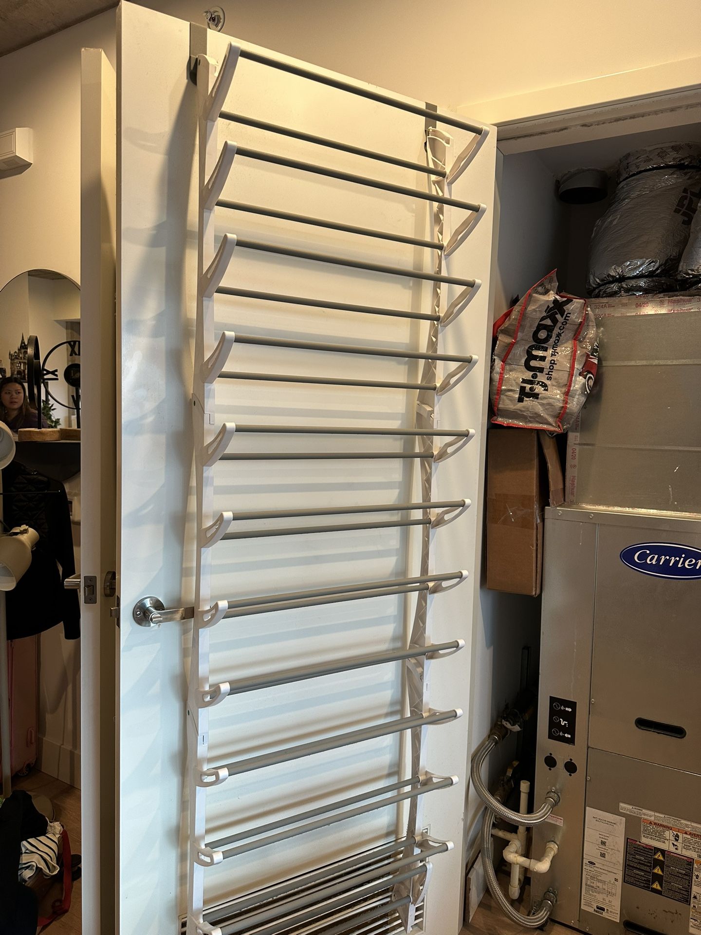 Over The Door Shoe Rack
