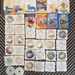 Digital Baby Einstein CD’s . Rock n Learn . Thomas The Tank Engine CD’s. Etc.