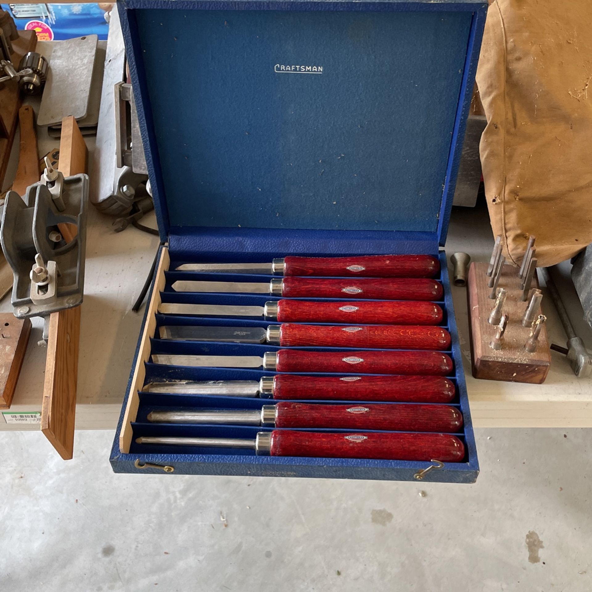 Vintage Craftsman Lathe Tools