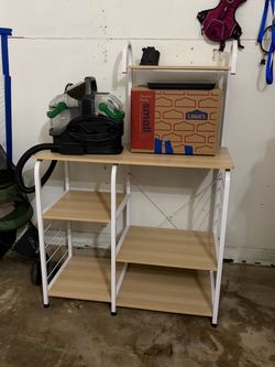Wooden shelf