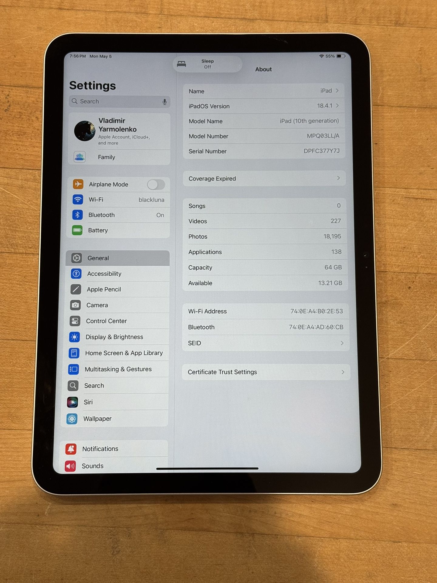 iPad 10 Gen 64GB