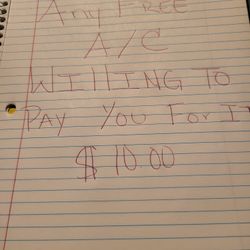 Any Free A.c Let Me Know 