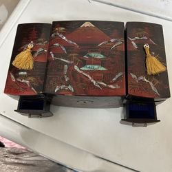 Vintage Music Jewelry Box 