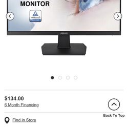 ASUS 27” Full HD Monitor 