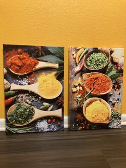 Vibrant Spice Image Canvass