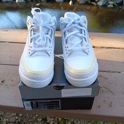 Air Jordan 3 Retro Pure Money Size 11 White,silver 