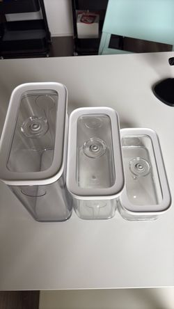 Zwilling Clear Airtight Food Storage Containers Set of 3