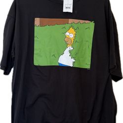 The Simpsons 2001 Vintage T-Shirt  XL Authentic With Tags