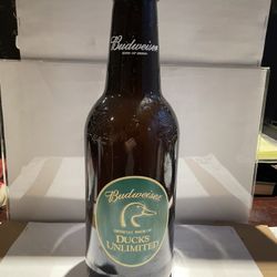 Limited Edition Ducks Unlimited Budweiser Bottle