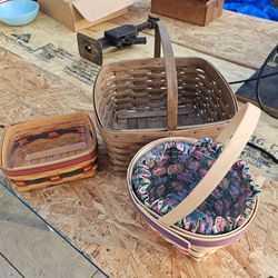 Old baskets handmade