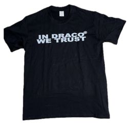 Kixks Clothing In Draco We Trust Graphic Black T-Shirt